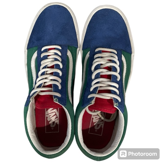 Vans Old School Yacht Club Unisex Multicolor Skateboard Shoes size 8 #28 - Picture 4 of 7